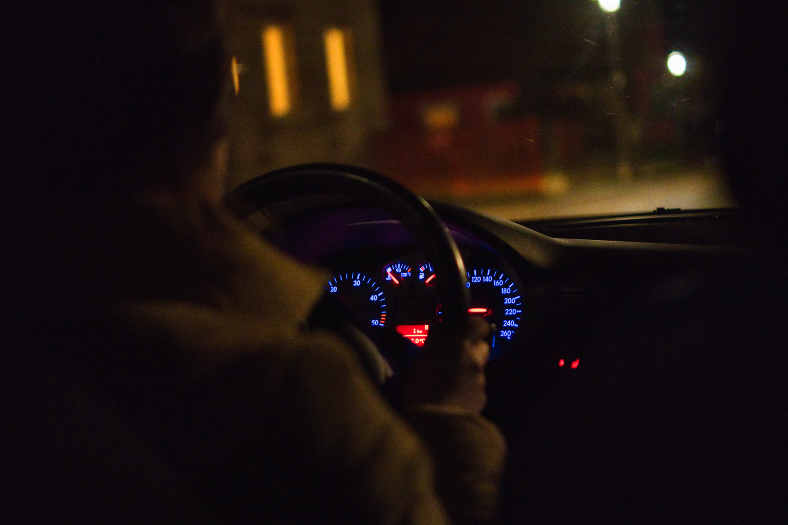 Autofahren bei Dunkelheit