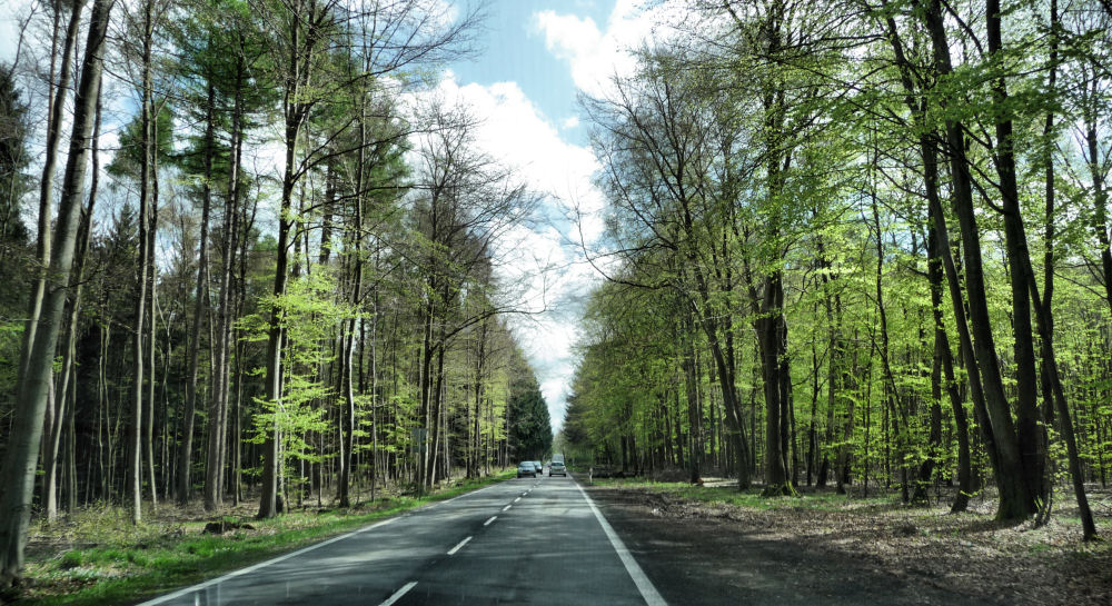 Autofahrt durch Luxemburg