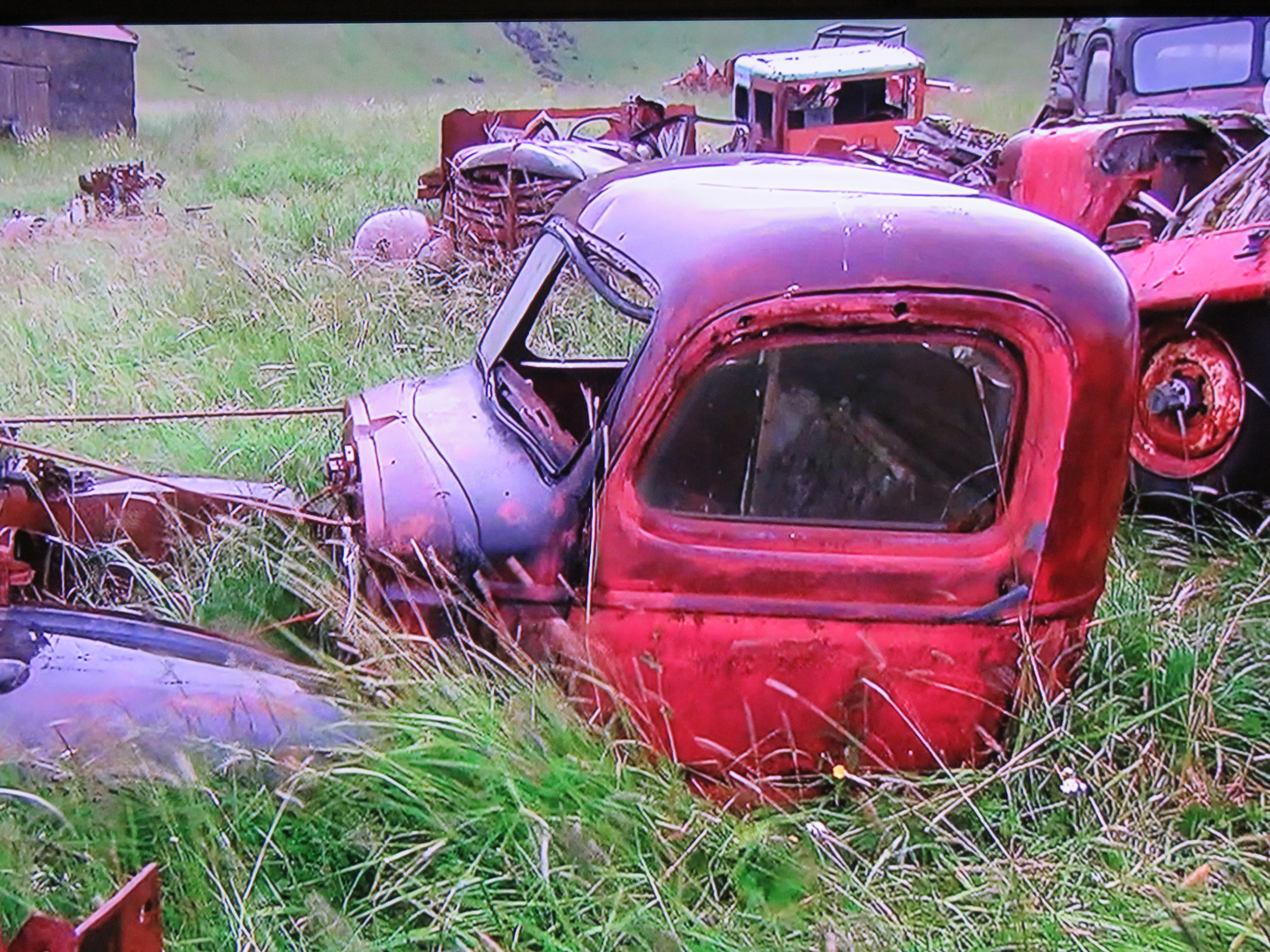 Autofriedhof auf Island