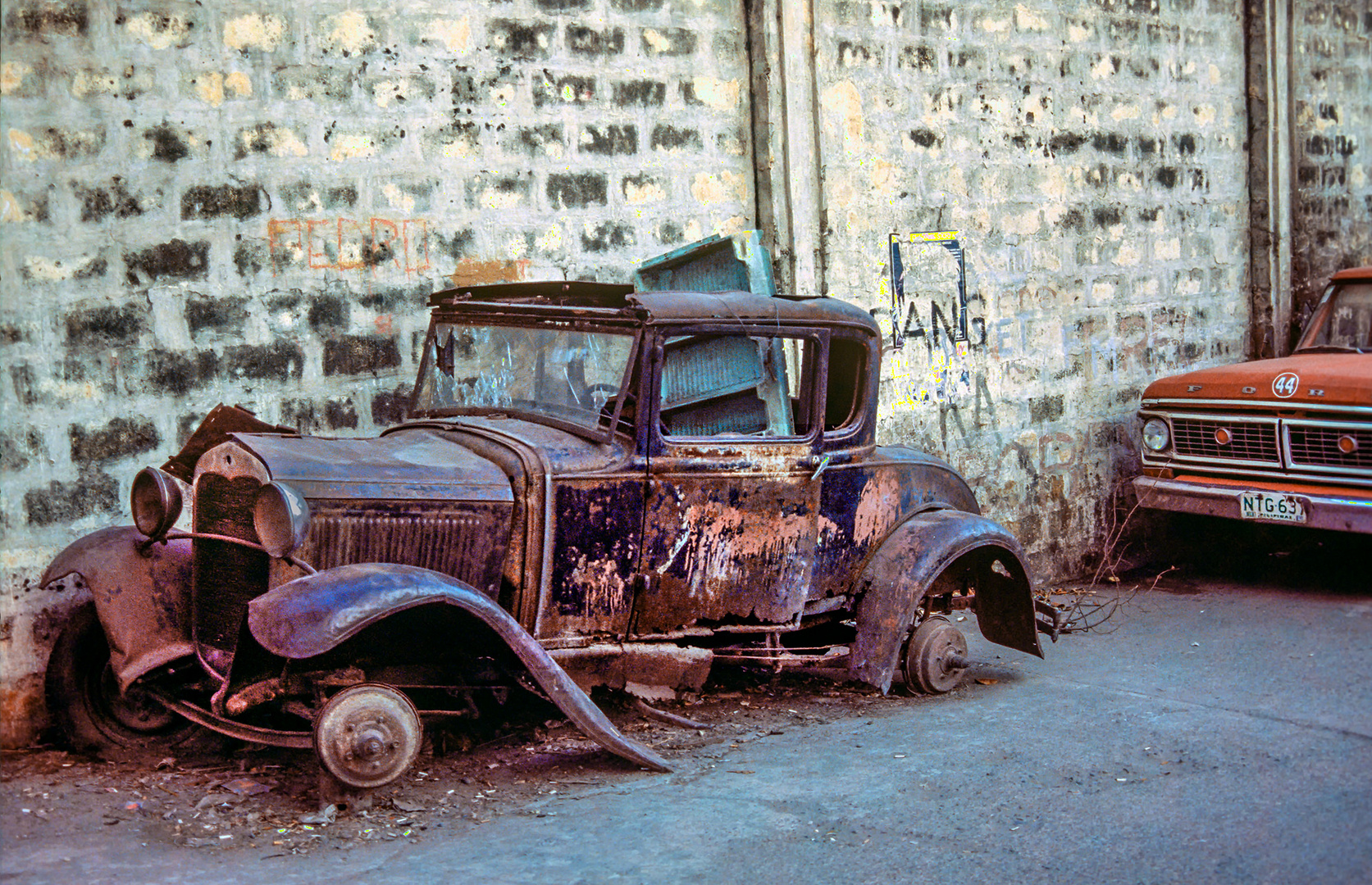 Autofriedhof in Manila