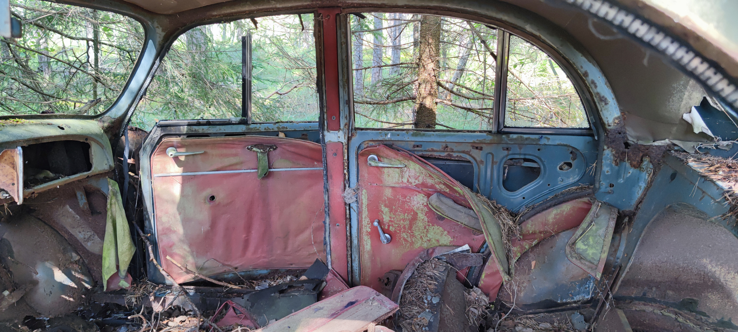 Autofriedhof in Schweden 