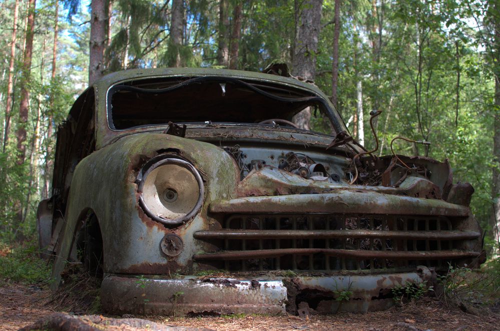 Autofriedhof Schweden 2