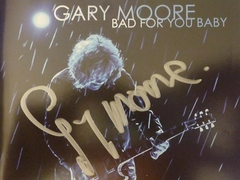 Autogramm GARY MOORE