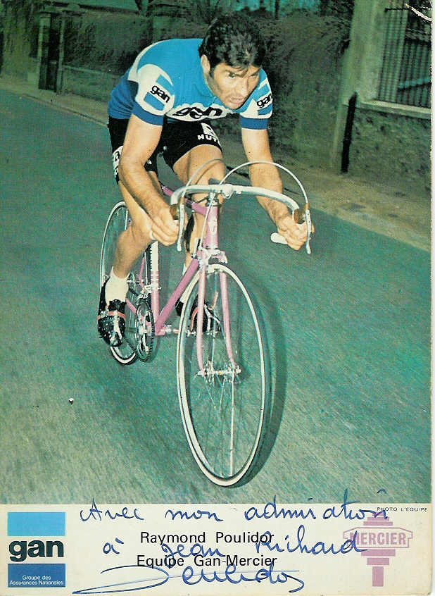 Autogrammkarte von Raymond Poulidor