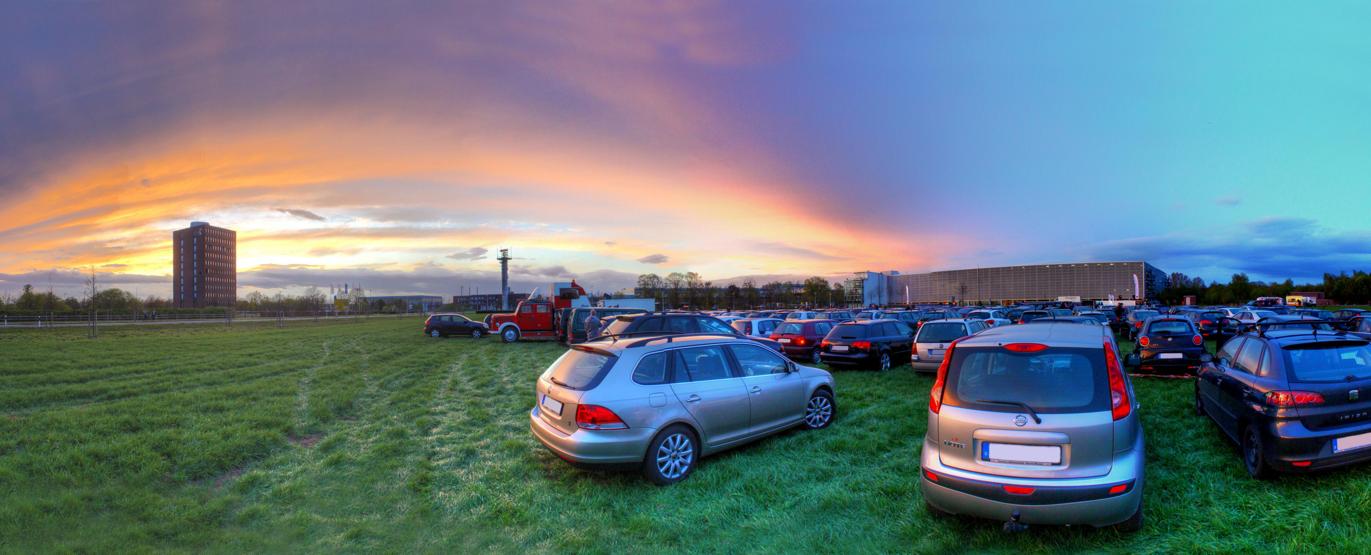 Autokino am Flughafen Münster/Osnabrück