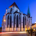 Autolichter am Augsburger Dom