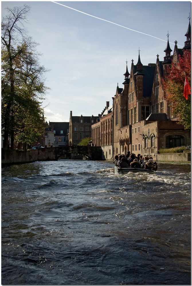 Automne à Bruges XXI Le rôl de l'eau