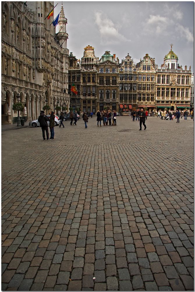 Automne à Bruxelles XXIV La Grand Place - n'importe quel coin