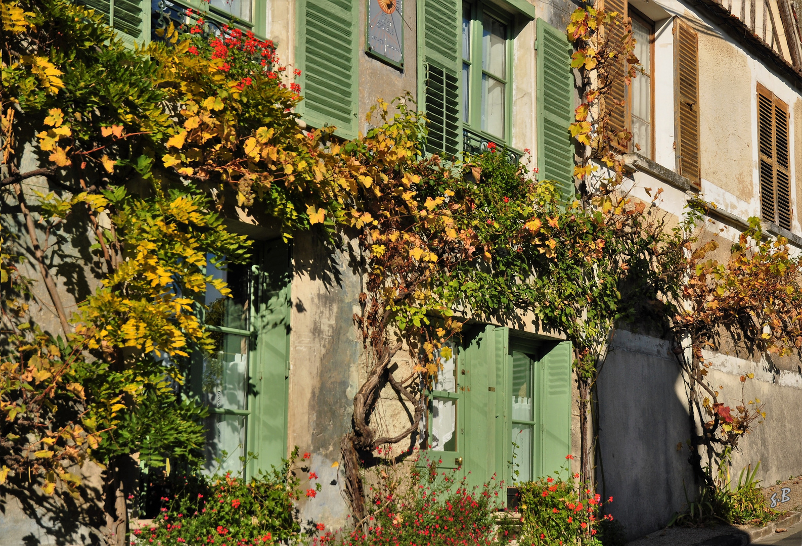 Automne à La Roche-Guyon