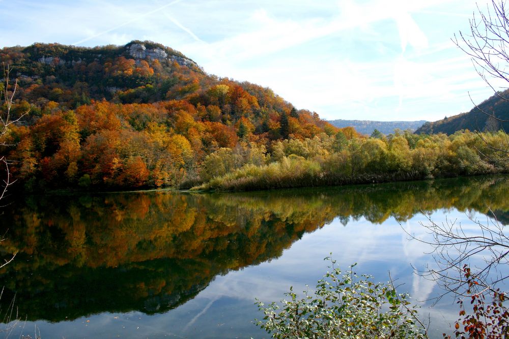 Automne le long de la Bienne