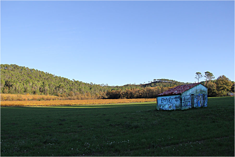 automne pluvieux dans le Var