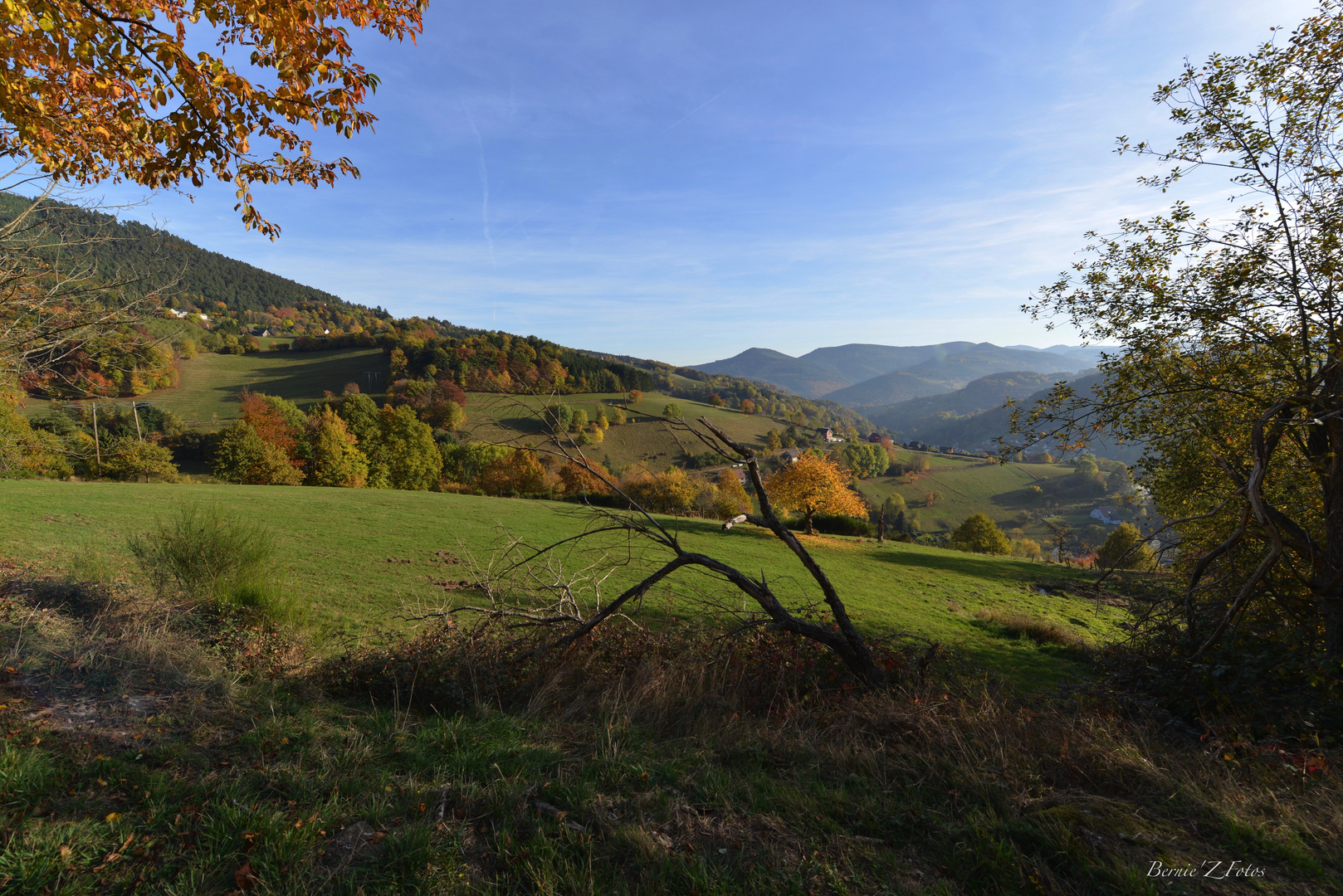 Automne sur les hauteurs de Fréland