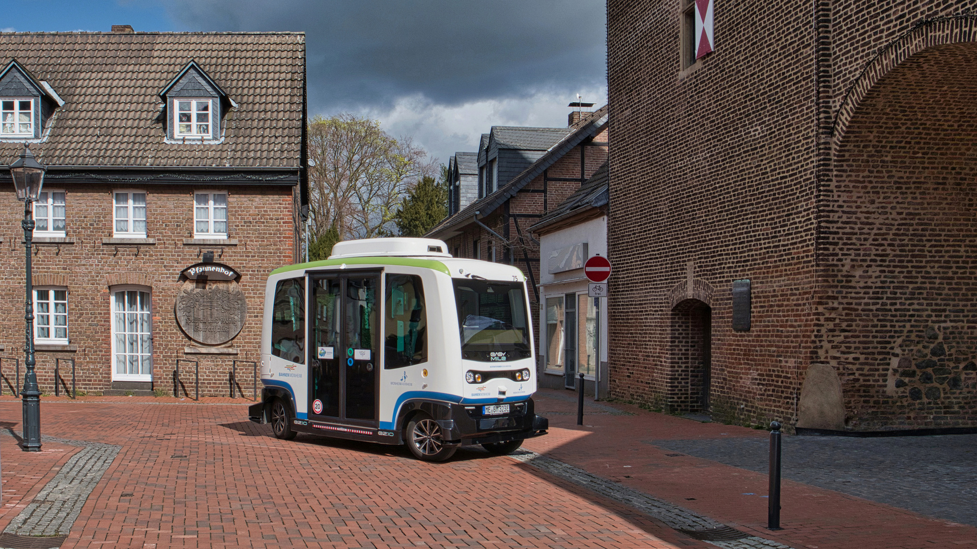 Autonomer Busbetrieb in Monheim am Rhein (2)