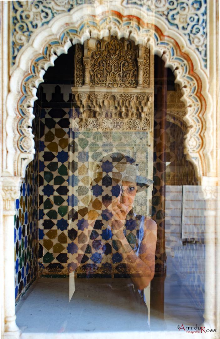 Autoreflejo en La Alhambra