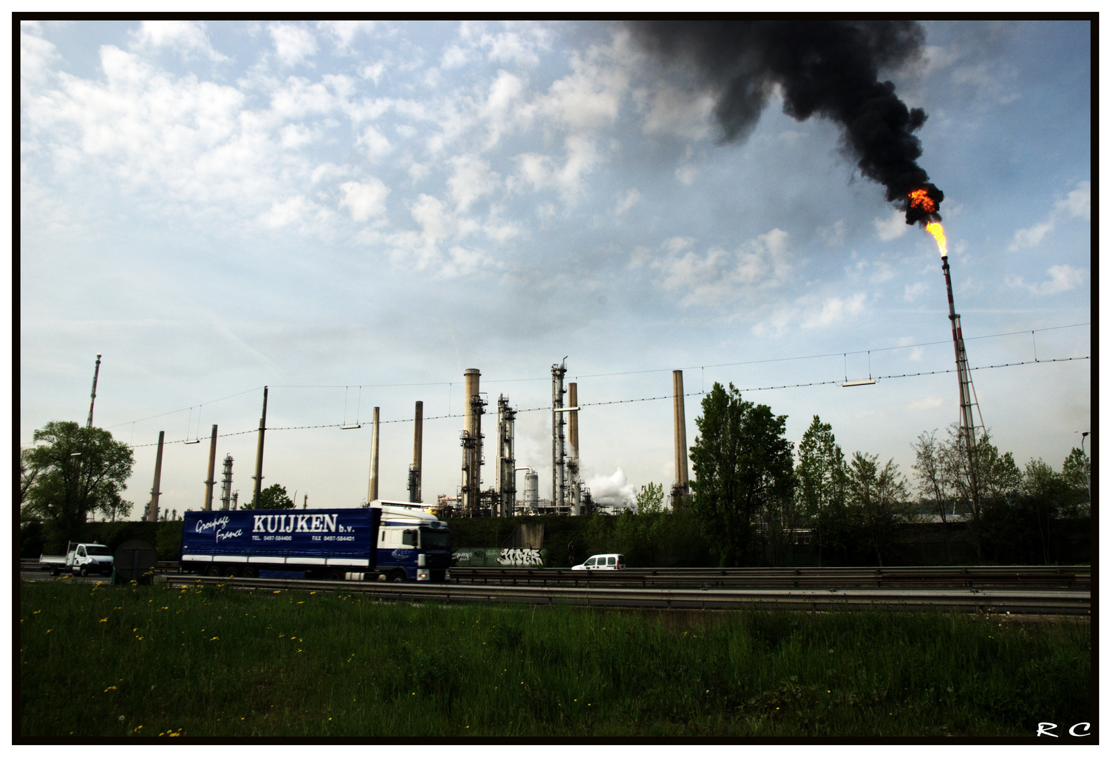 Autoroute a haut risque...