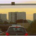 Autoroute Rouen-Paris, approche de la capitale