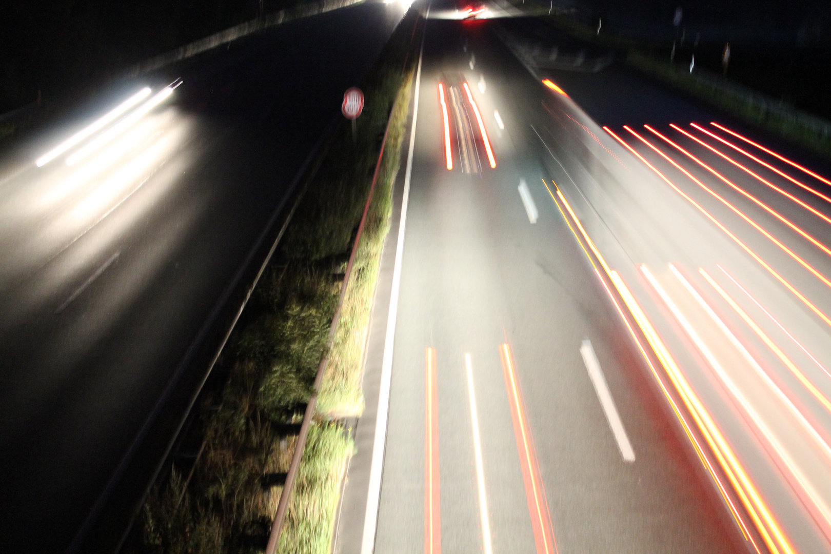 Autos bei nacht