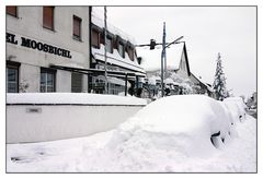 Autos verstecken sich