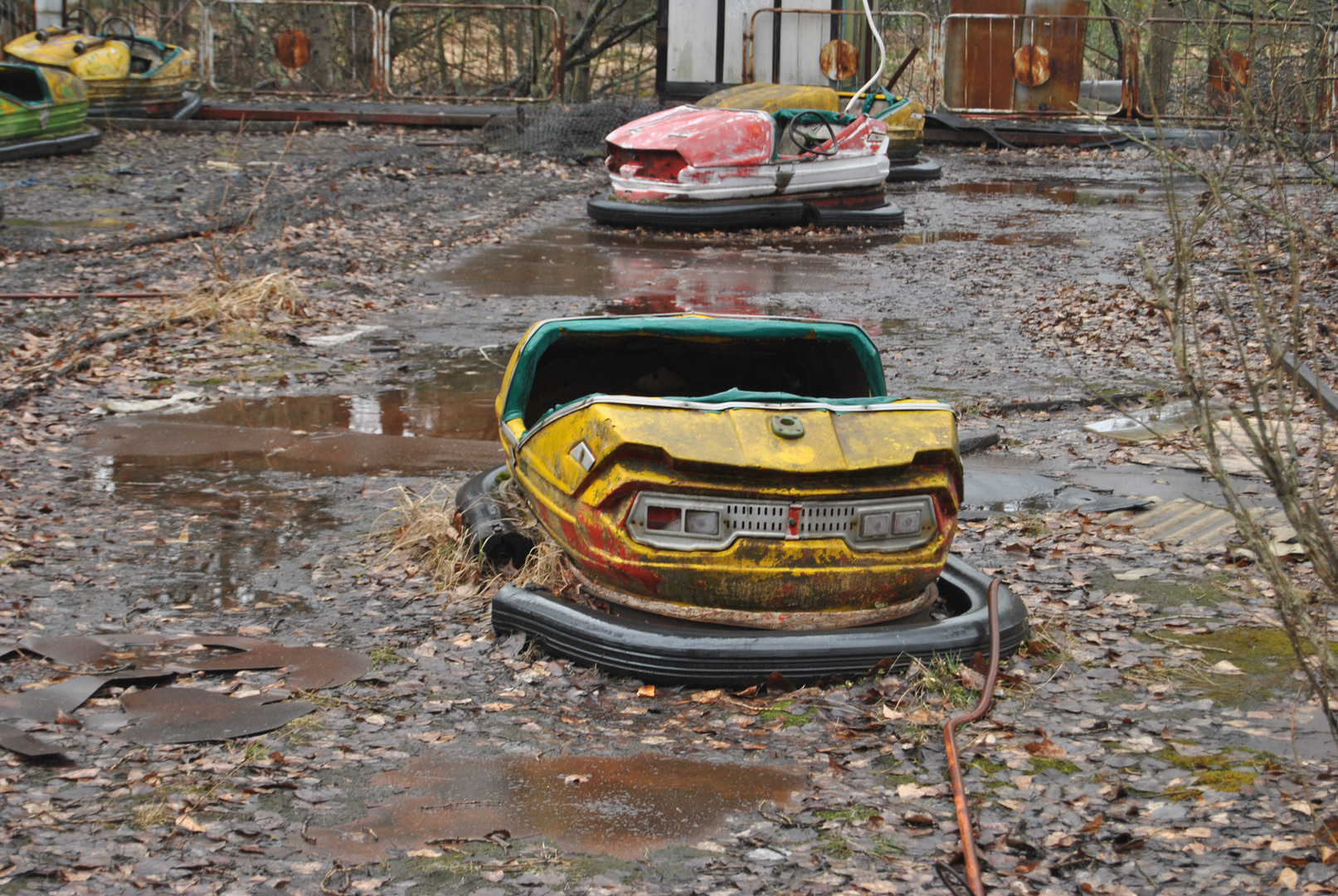 Autoscooter in Pripyat