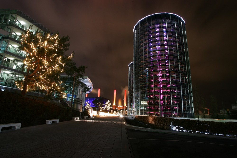 Autostadt bei Nacht (12/2008)