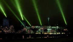 Autostadt bei Nacht