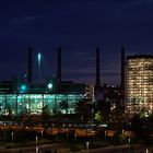 Autostadt bei Nacht