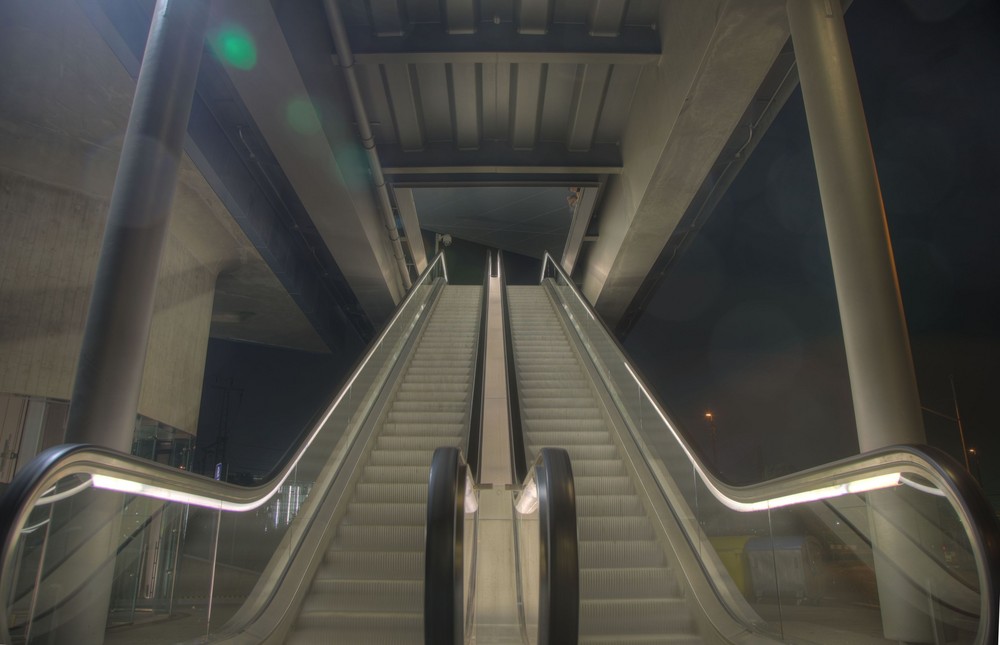 Autostadt, Rolltreppe