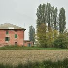 Autostrada 7 bekreuzigtes rotes Haus