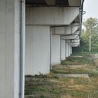 autostrada 8 Bridge over troubled traffic.