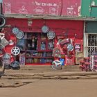 Autoteilehandel in Yaoundé / Cameroun / Africa