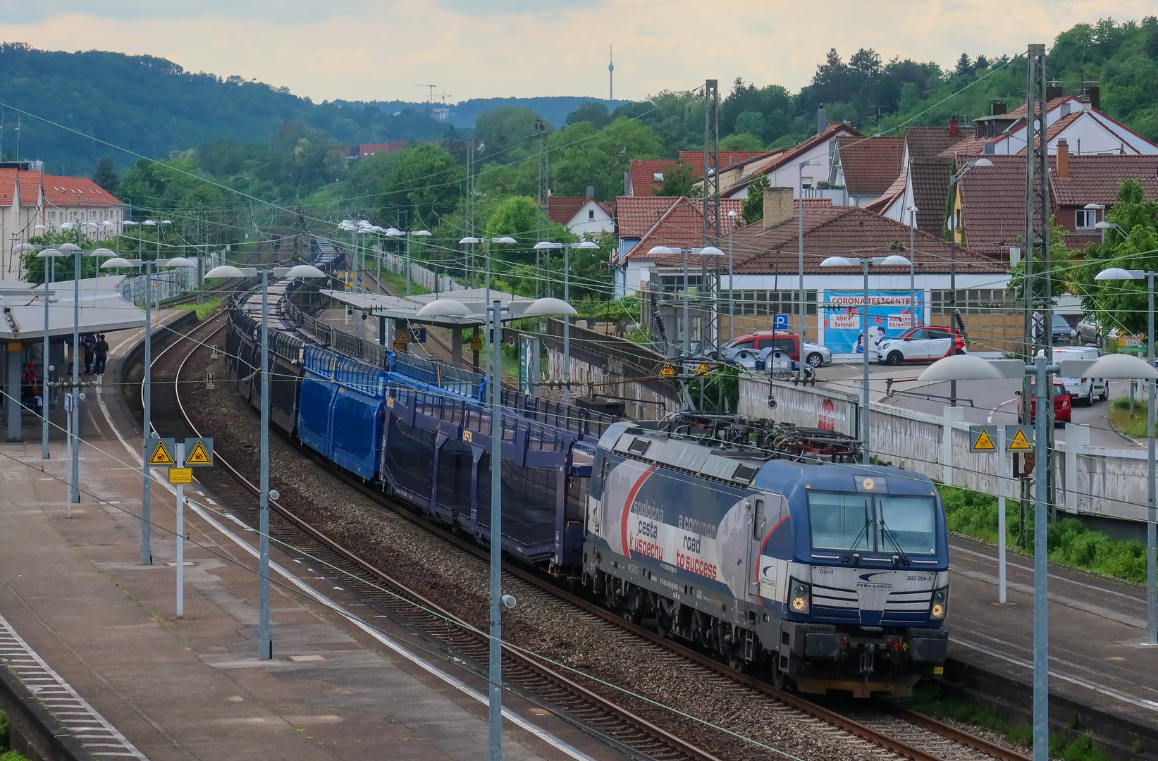 Autotransport-Leerzug