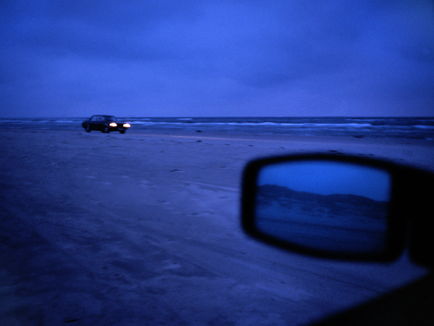 Autotreff am Strand