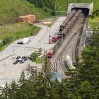 Autoverlad am Vereina-Tunnel