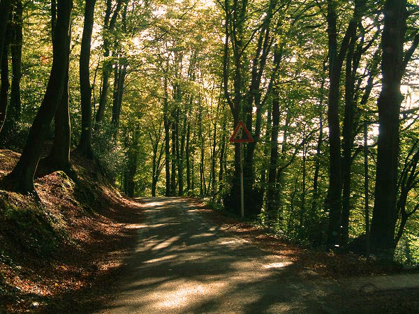 Autoweg von der Wipperaue in Solingen zu meinem Elternhaus ins Grünental Solingen-Widdert.