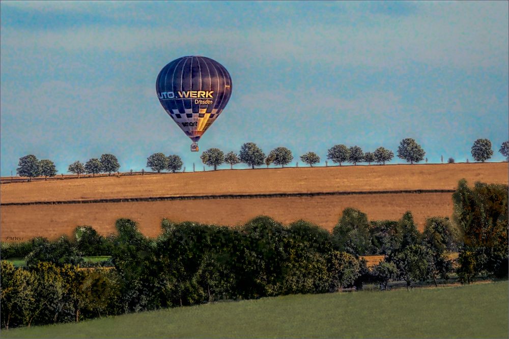 Auto.Werk Heißluftballon