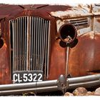 Autowrack beim Canyon Roadhouse / Namibi