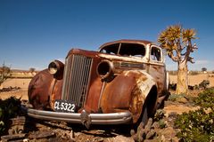 Autowrack in Namibia