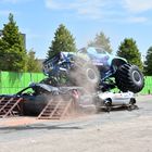 Autozertrümmerung beim Monster Spectacular in Rostock