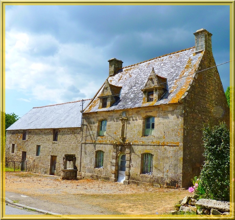 Autre maison, autre style Maison bretonne à Bizieux (Morbihan)