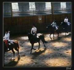 Autre sport favori : l'équitation