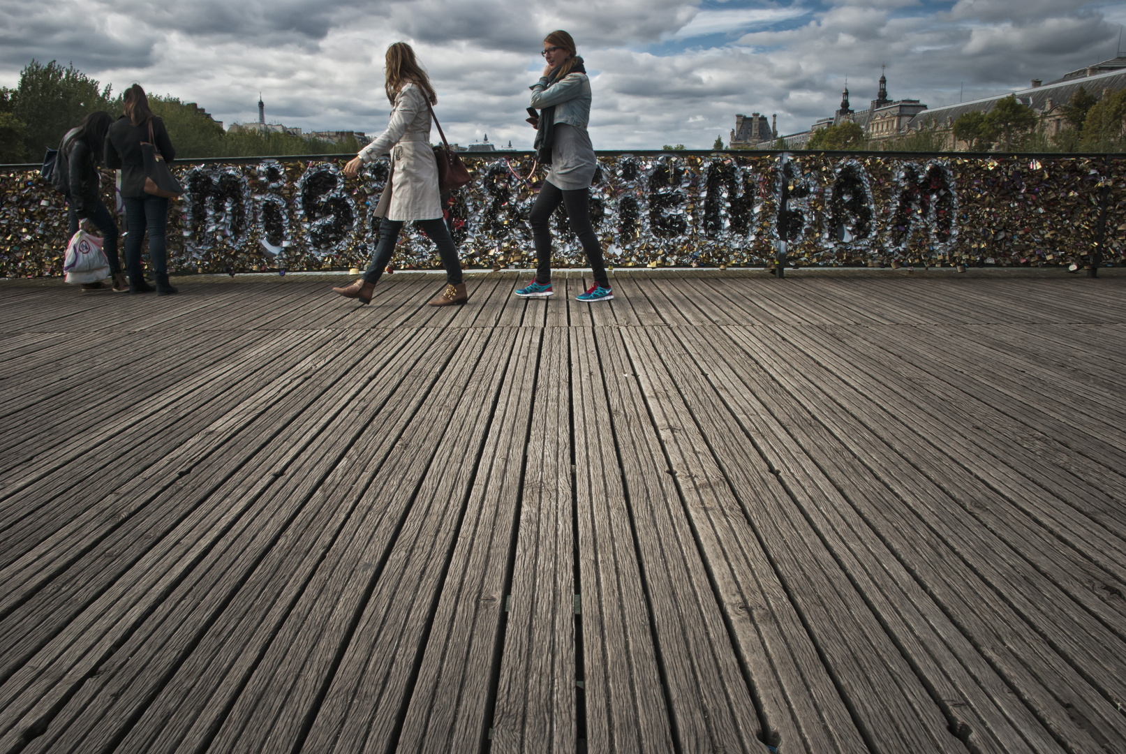 Autre vision - Pont des Arts