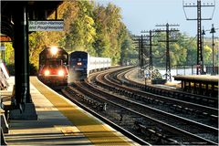 Autumn Afternoon at Ardsley No. 1 - A Metro North Moment