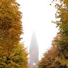 autumn and church