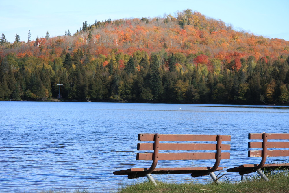 Autumn at Cathedral of The Pines, Lutsen, Minnesota