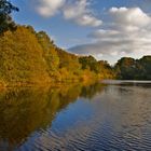 Autumn at lake