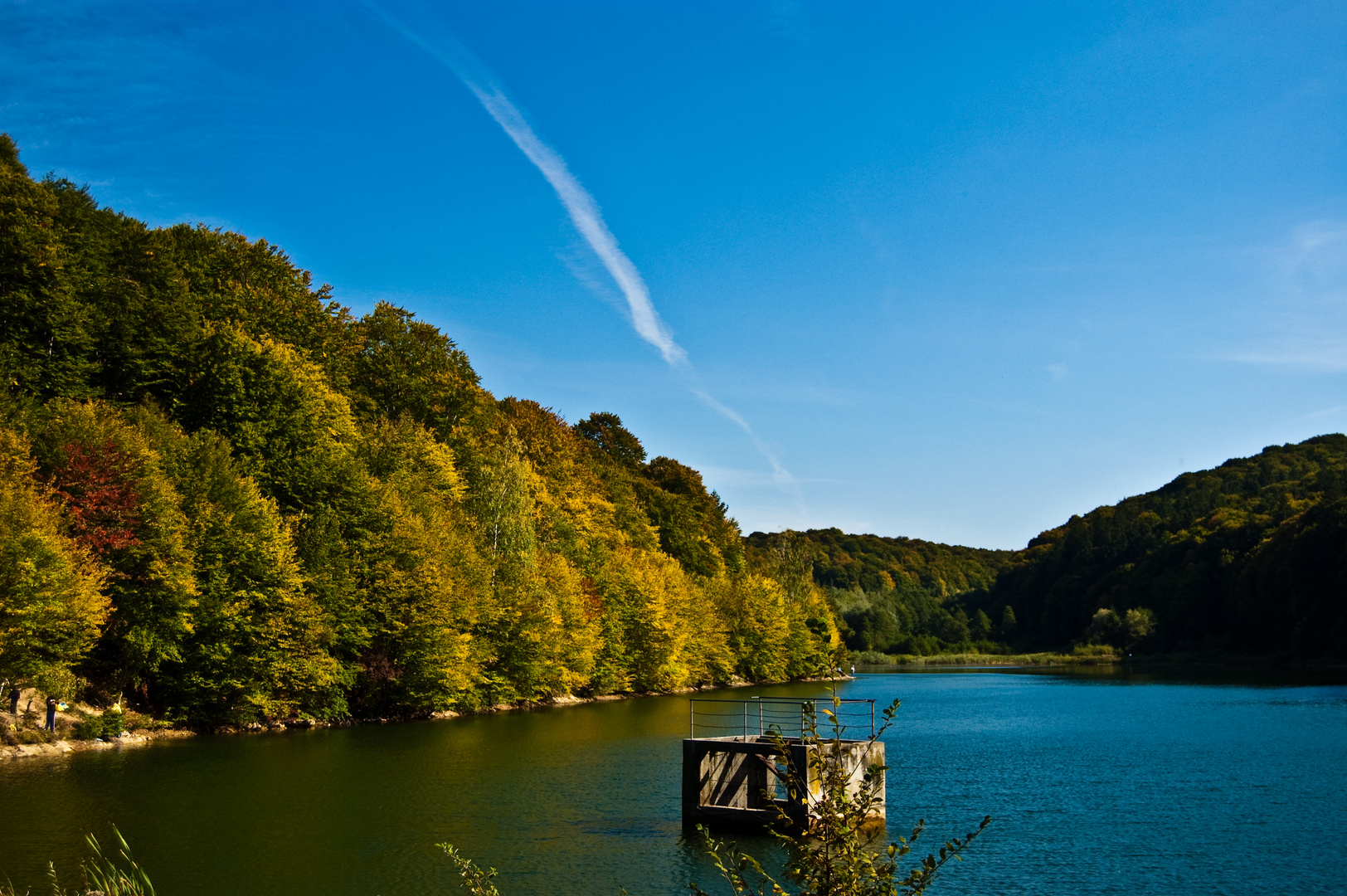 autumn at lake