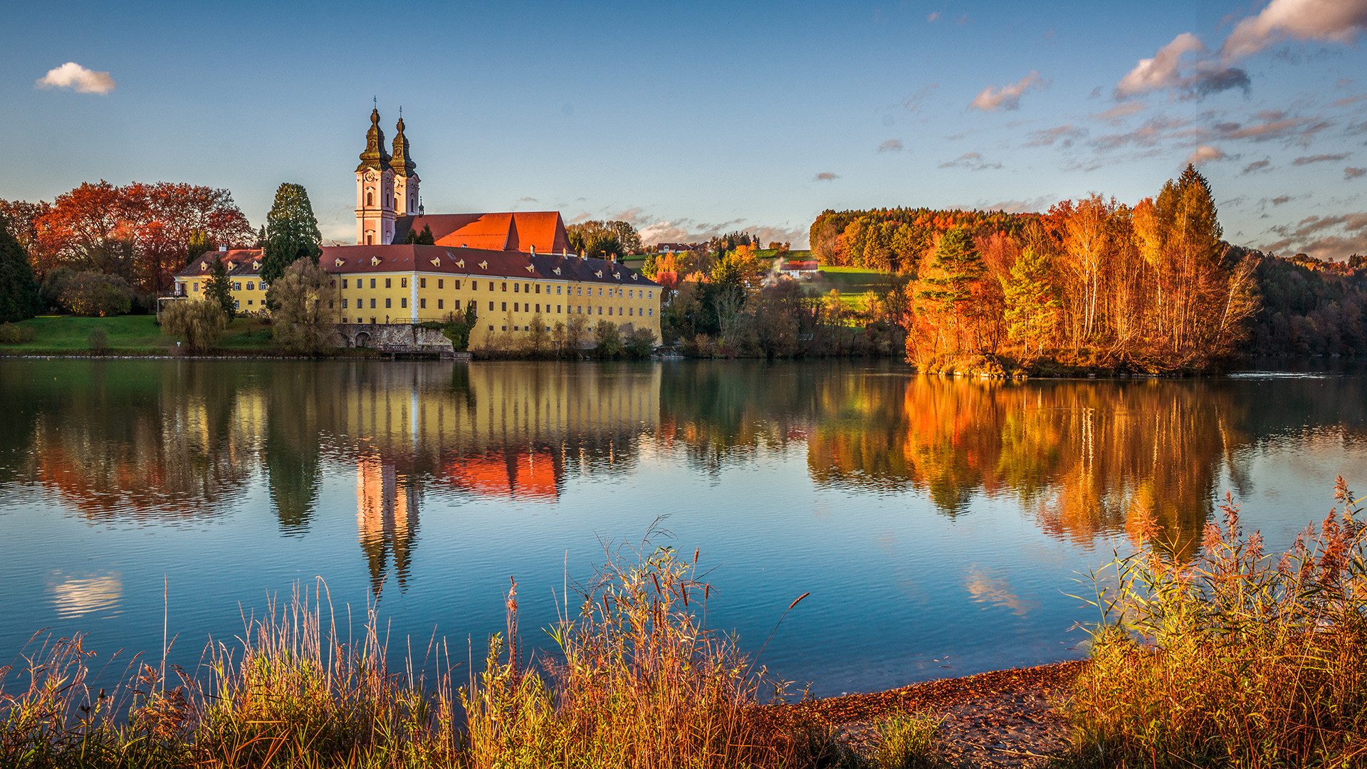 Autumn at the Vornbach Monastery