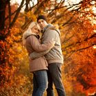 autumn couple