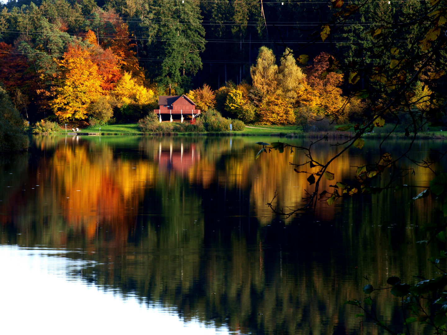 Autumn Hut