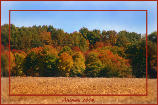 autumn in amish country